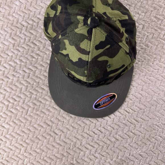 Optima Battery’s Adult Size Stretche Fitted Size L-XL Camo Cap Hat - Picture 7 of 11